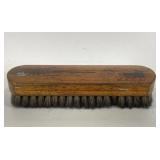Vintage wooden hair bristle clothing brush