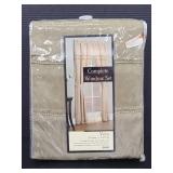 Vintage Vera sage complete window set