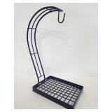 Blue metal banana holder