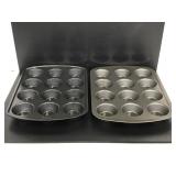 Wilton & other 12 cup muffin pans