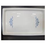 Vintage blue cornflower hot plate, no cord