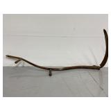 Vintage Seymore large wood farm scythe