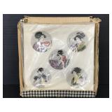 Vintage made in Japan square platter