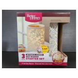 New Better Homes and Gardens wax melter set