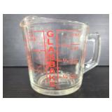 Vintage Glasbake measuring cup