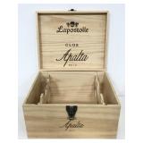 Lapostolle Clos Apalta 2010 wooden wine box