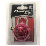 Unopened pink Master Lock