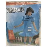 Peanuts Lucy small adult costume
