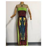 Magic colorful vacation dress