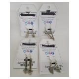 Wrench and paintbrush earrings