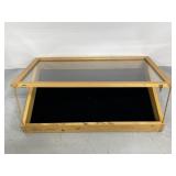 Vintage wood display case