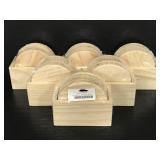 Six packs of six Take N Make coasters with holder