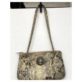 DKNY snakeskin design crossbody purse