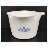 Corning Ware blue cornflower sauce maker