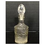 Vintage glass Holy Water sprinkle bottle