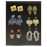Assorted earring jewelry collection