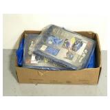 Box of 5 assorted polyester tarps