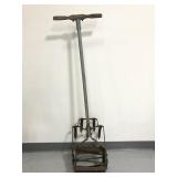 Vintage farm hole digger