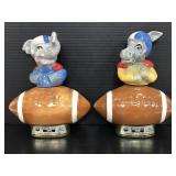 Republican & democratic Jim Bean decanters