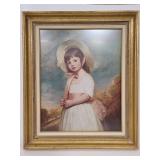 Miss Juliana Willoughby print by George Romney
