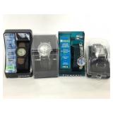 Four new assorted wrist watches