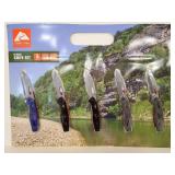 New Ozark Trail 5pk knife set