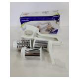 Progressive rotary grater