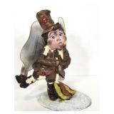 Hand painted ceramic fairy elf figurine