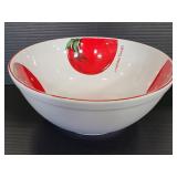 Large Sundried Tomato ceramic bowl