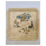 Bamboo Jamaica art platter