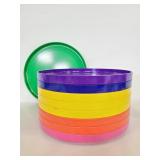 Stacking Heller melamine like plates