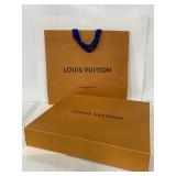Louis Vuitton large gift box & shopping bag