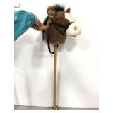 People Pals stick horse on wheels children