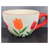 Large flower mug planter