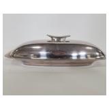 Gorham metal butter dish