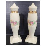 Ceram8c floral shaker set