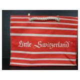 Small Little Switzerland vinyl bag