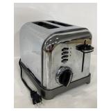 Cuisinart chrome metal toaster