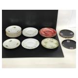 Lot of assorted small plates