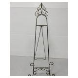 Huge metal frame easel