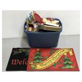 Large lot of Christmas home decor