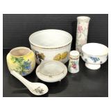 Lot of porcelain, ceramic, and bone China items