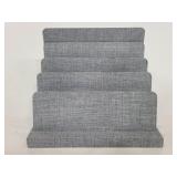 RealSpace grey fabric desk top organizer