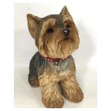 Vintage yorkie sculpture heavy doorstop