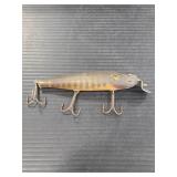 Antique C.C.B.Co. Garrett Ind. Wood lure