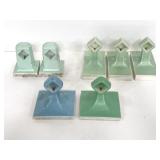 Lot of 7 vintage ceramic fixtures