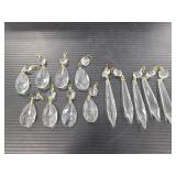 Crystal chandelier pendants