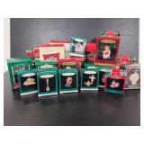 Collection of Hallmark ornaments