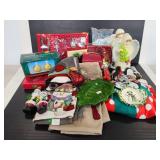 Christmas ornaments, dishes, kitchen items & more