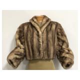 Vintage bolero fur jacket by Robert, Detroit